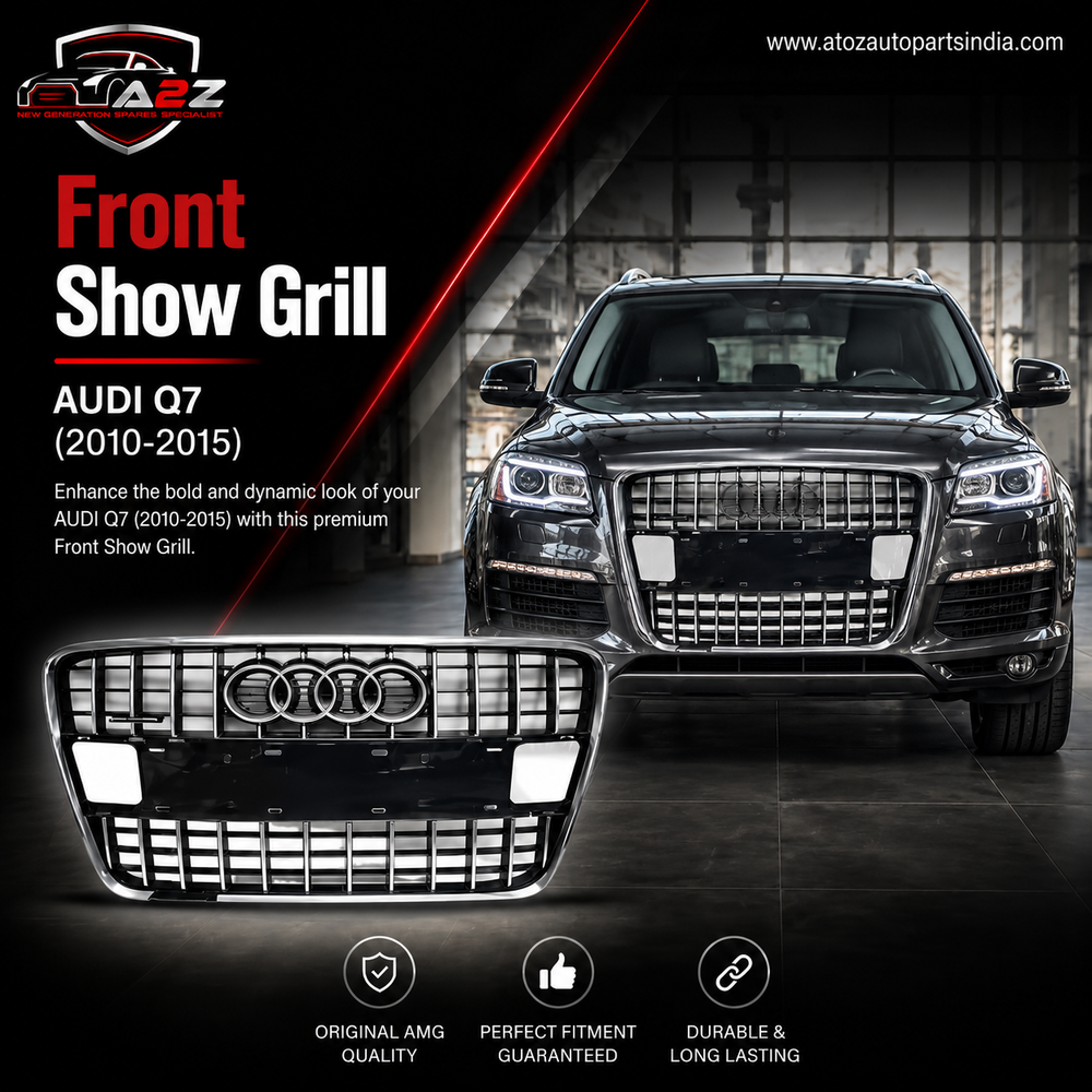Front Show Grill  4L0853651E Compatible With AUDI Q7 (2010-2015) Tag No.161