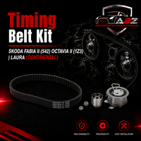 Timing Belt Kit CT1028K3 038198119A Compatible With Skoda Fabia II (542) Octavia II (1Z3) | LAURA (CONTINENTAL)