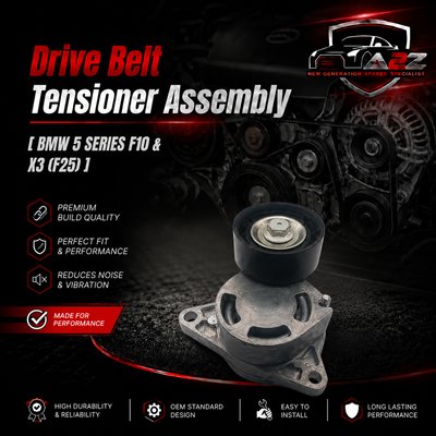 Belt Tensioner With Pulley 11287619248 11287649968 11288573415 Compatible With BMW 5 Series F10 & X3 (F25) Tag No.12