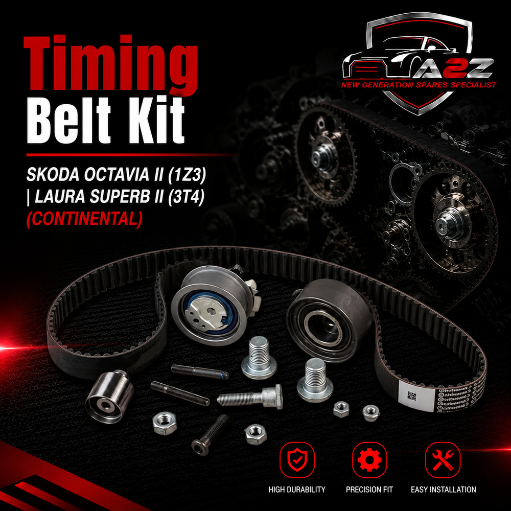 Timing Belt Kit CT1051K2 03G198119A Compatible With SKODA OCTAVIA II (1Z3) | LAURA SUPERB II (3T4) (CONTINENTAL)