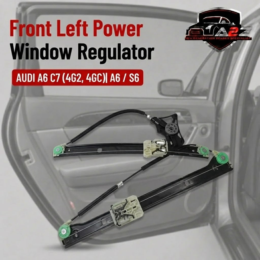 Front Left Power Window Regulator 4G0837461 Compatible with AUDI A6 C7 (4G2, 4GC)| A6 / S6