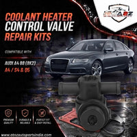 Coolant Heater Control Valve 1J0819809 701121805 701819362G Compatible With AUDI A4 B8 (8K2) | A4 / S4 & Q5