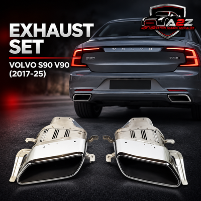 Exhaust Set Left 31383308 & Right 31383309 Compatible With Volvo S90 V90 (2017-25)