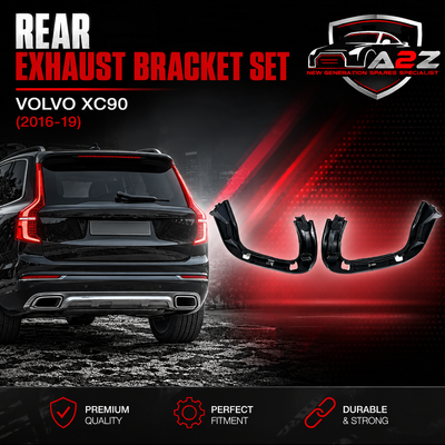 Exhaust Bracket Set Left 31353395 & Right 31353396 Compatible With Volvo XC90 (2016-19)