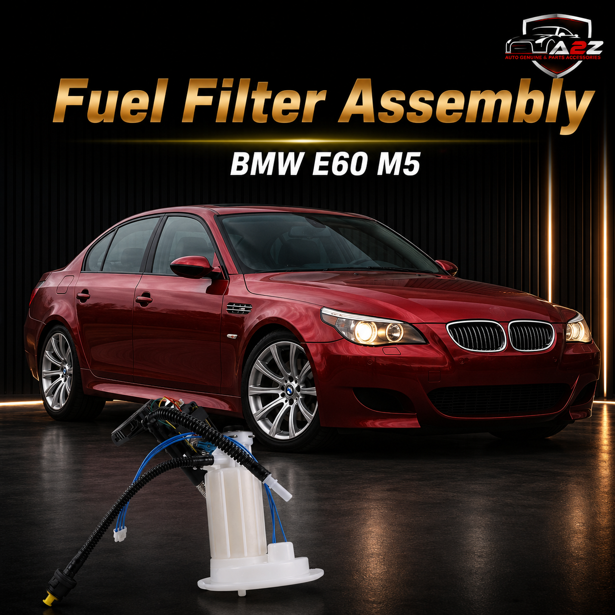 Fuel Filter Assembly 16117373525 16142283196 Compatible With BMW E60 M5