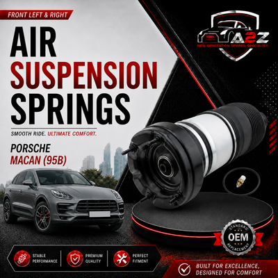 Front Left & Right Air Suspension Springs 95B616039 95B616039A Compatible With PORSCHE MACAN (95B)