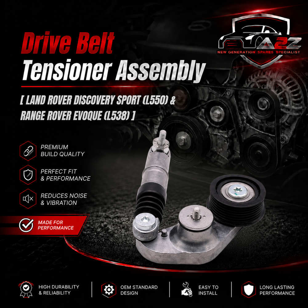 Belt Tensioner With Pulley LR034128 LR028880 Compatible With LAND ROVER DISCOVERY SPORT (L550) & RANGE ROVER EVOQUE (L538) Tag No.1