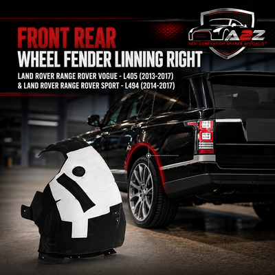 Rear Wheel Fender Linning Right LR033072 Compatible With Land Rover Range Rover Vogue - L405 (2013-2017) & Land Rover Range Rover Sport - L494 (2014-2017) Tag No.36