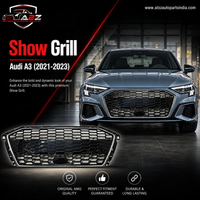 Show Grill  Compatible With Audi A3(2021-23) Original Black Chrome Tag No.101
