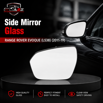 Side Mirror Glass Left LR025209 Compatible With RANGE ROVER EVOQUE (L538) (2011-19)