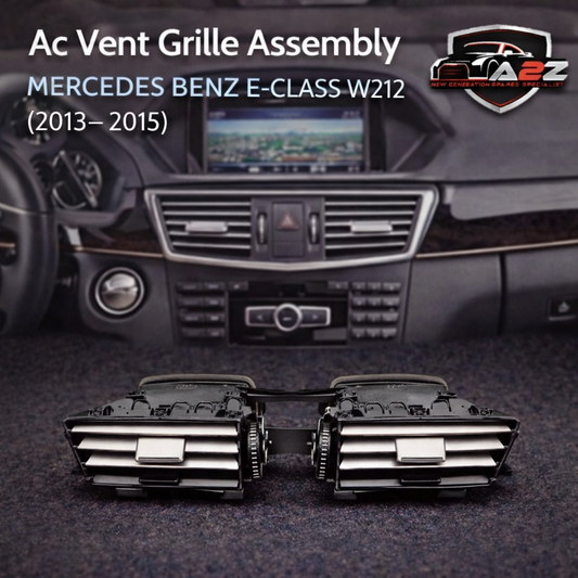 Ac Vent Grille Assembly (Attached Watch)Center A2128303154 & Right A2128303454 & Left A2128303354 Compatible With MERCEDES BENZ E-CLASS W212