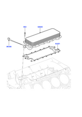 LR039821  Oil Cooler For JAGUAR F-TYPE Convertible X152, XF I X250, XJ X351 & LAND ROVER RANGE ROVER SPORT I L320 Tag-O-34
