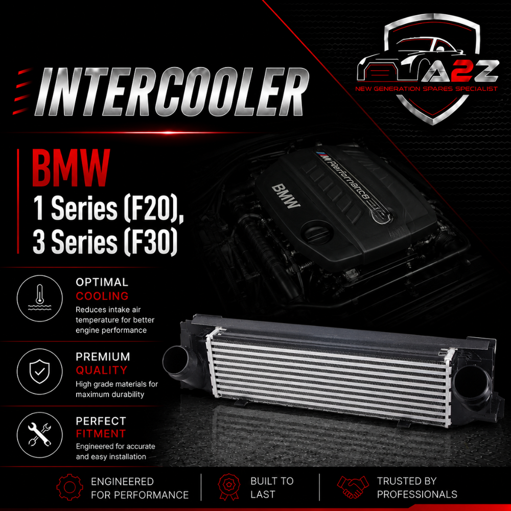 Intercooler Radiator 17517600531 17517600532 17517618809 Compatible With BMW 1 Series (F20), 3 Series (F30)