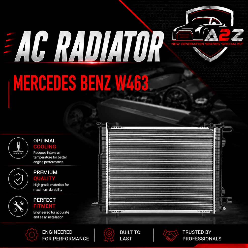 Radiator 4635001100 Compatible With Mercedes Benz W463