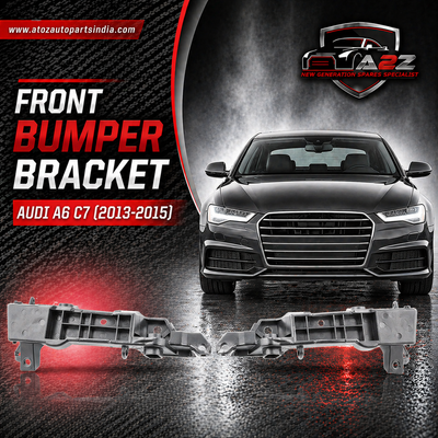 Front Bumper Bracket Left 4G0807283 & Right 4G0807283 Compatible With AUDI A6 C7 (2013-2015) Tag No.61