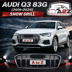 Glossy Grey Show Grill 83G853651APRN4  83G853651ARN4 Compatible With Audi Q3 83G (2019-2024) Tag No.136