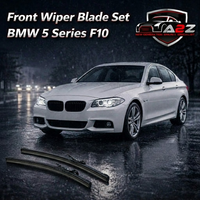 Front Wiper Blade Set (26'18 Inch) 61612458016 61612147361 61612147365 61612163749 61612163750 61612458006 61612458014 61612458015 Compatible with BMW 5 Series F10 Tag No.106