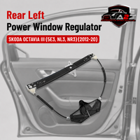 Rear left Power Window Regulator 5E0839461 Compatible with KODA OCTAVIA III (5E3, NL3, NR3)