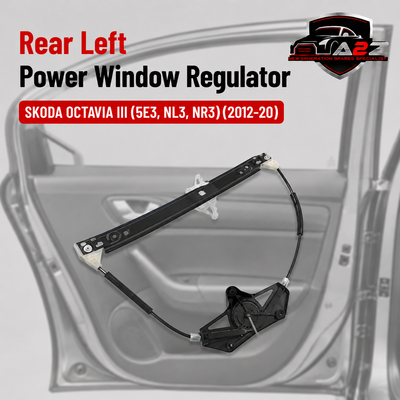 Rear left Power Window Regulator 5E0839461 Compatible with KODA OCTAVIA III (5E3, NL3, NR3)