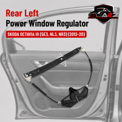 Rear left Power Window Regulator 5E0839461 Compatible with KODA OCTAVIA III (5E3, NL3, NR3)
