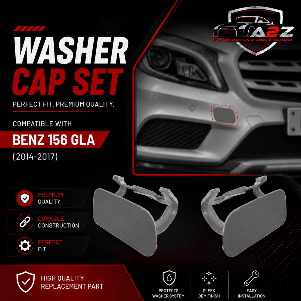 Benz 156 GLA (2014-2017) Washer Cap Set. 1568851022 = R.H 1568850922 = L.H. Tag 212