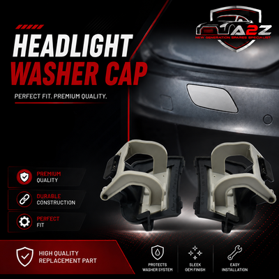 Headlight Washer Cap Left 1648600108 & Right 1648600208 Compatible With Mercedes Benz W166