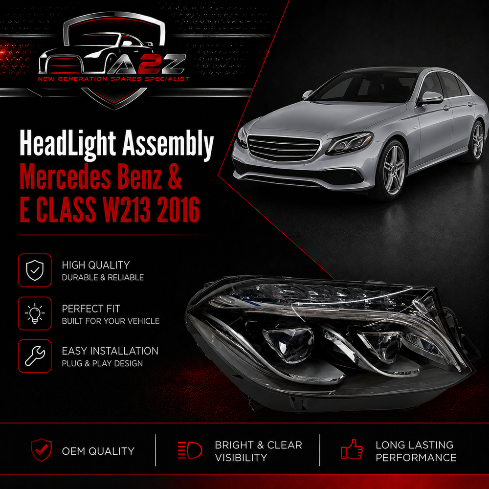 Complet Headlight Headlamp Left Side Compatible With Mercedes & Mercedes Benz & E CLASS W213 2016