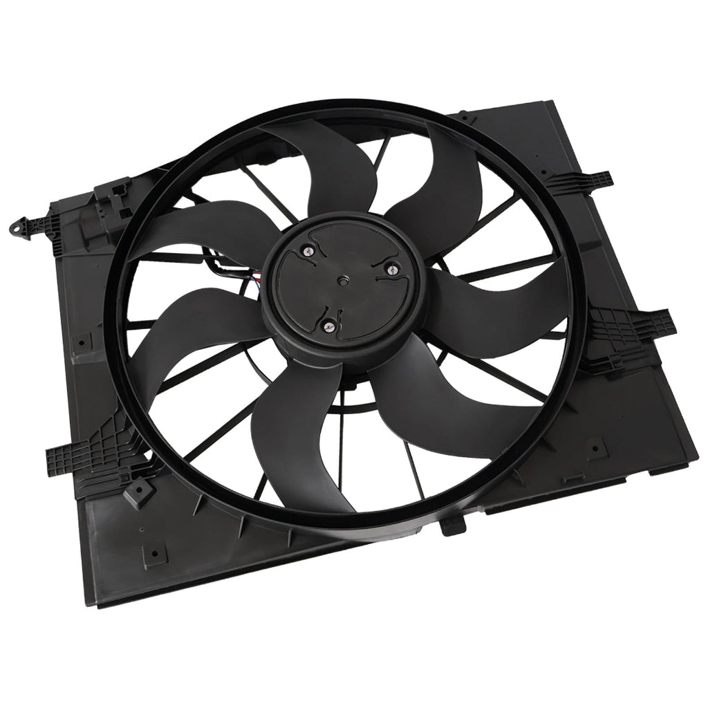 Electric Radiator Cooling Fan Assembly 0999065501 Compatible With Mercedes Benz W222 W600
