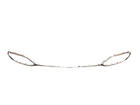 Rear Bumper Chrome 2058850401 A2058850401 Compatible With Mercedes Benz W205 2019-21 Tag No.298