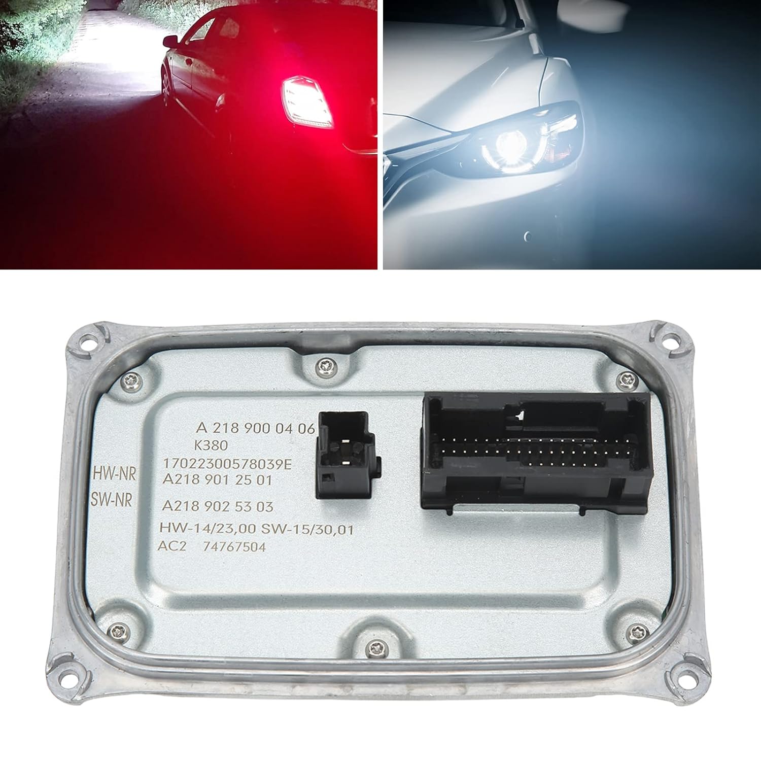 LED Headlight Ballast Control Module Unit A2189000406 A2189007306 A2189007307 A2189009904 A2189006604 A2129005424 A2129008324 A2129008222 A2129003317  For B-CLASS W246 & E-CLASS W212 & GLS W166 Tag-BL-149