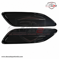 Glossy Black Bonnet Hood Grills Right LR116890 & Left LR116891 Compatible With Land Rover Range Rover Velar - L560 (2017-2024)