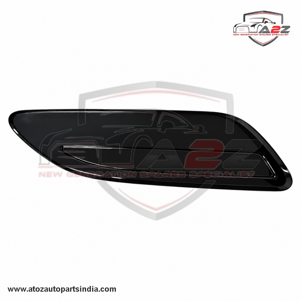 Glossy Black Bonnet Hood Grills Right LR116890 & Left LR116891 Compatible With Land Rover Range Rover Velar - L560 (2017-2024)