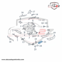 Coolant Bottle  17137552546 17137647290 17138621092 17138630170 Compatible With BMW X5 E70 Tag-B-28