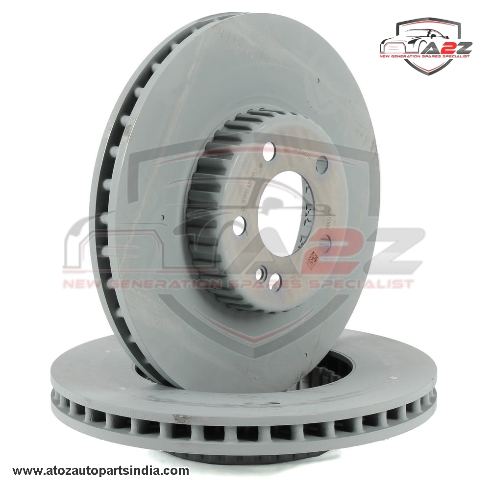 Front Brake Disc Set A0004212612 Compatible With MERCEDES-BENZ C-CLASS W205