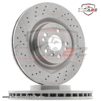 Front Brake Disc Set A1664211012 A1664211500 A1664211500 1664211012 1664211500 Compatible With MERCEDES-BENZ GLE W166
