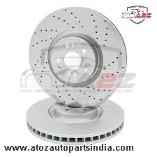 Front Brake Disc Set 1674210901 A1674210901 167421090107 Compatible With MERCEDES-BENZ GLE V167 & GLS W167