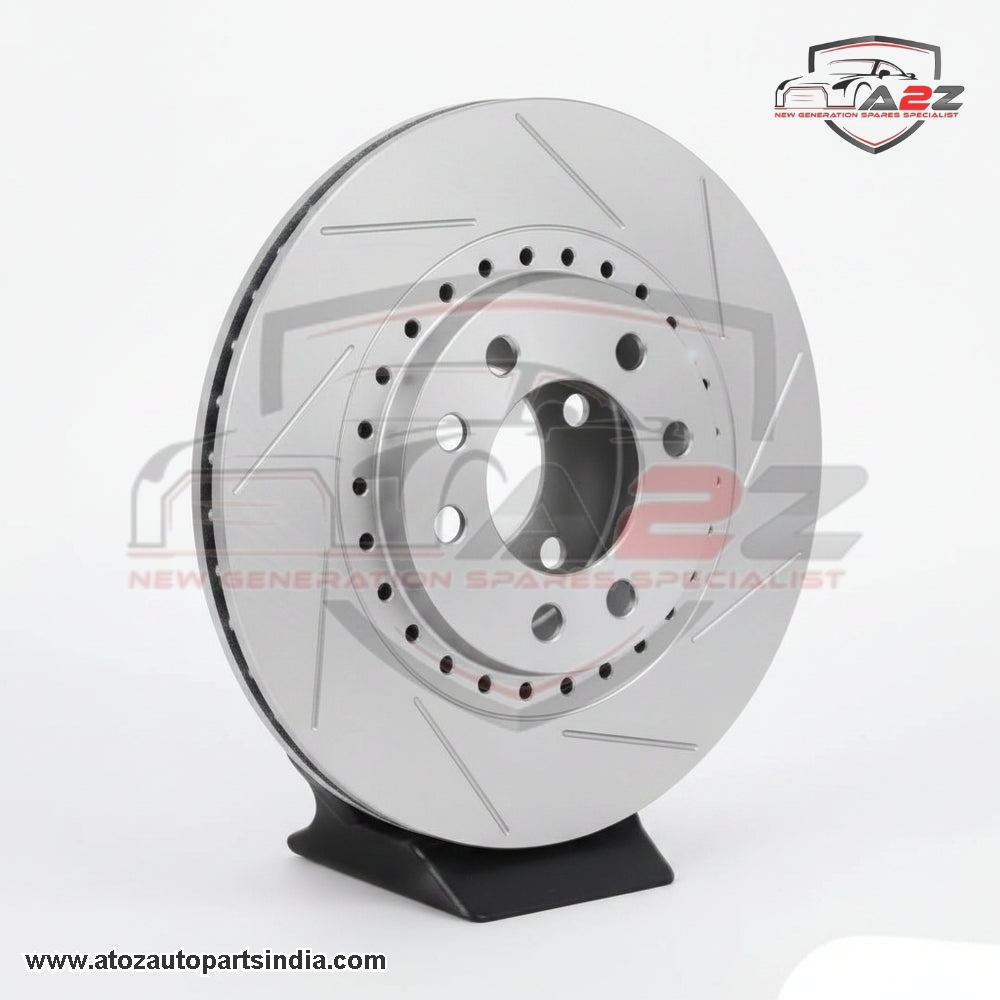 Rear Brake Disc Right 34212284104 & Left 34212284103 Set Compatible With BMW 5 Series F10 & 6 Series F06