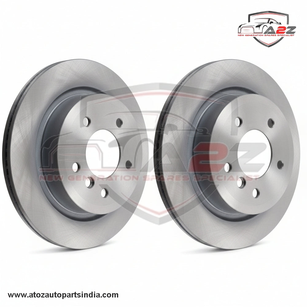 Rear Brake Disc Set 34216782607 Compatible With BMW Z4 Roadster E89