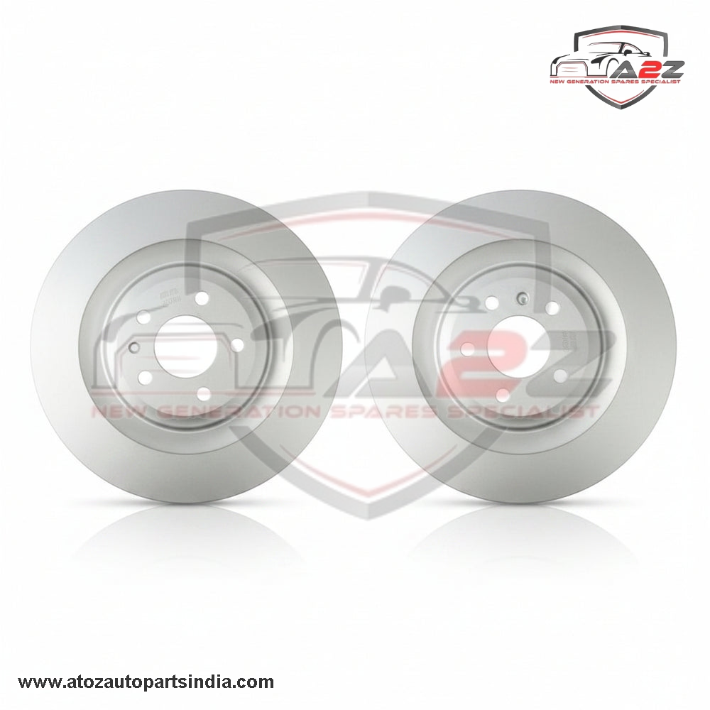 Rear Brake Disc Set 4H0615601L 4H0615601P 4H0615601F Compatible With AUDI A6 C7 & A7 & A8 D4