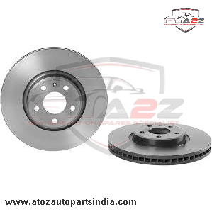 Front Brake Disc Set 8R0615301C 8R0615301D 8R0615301F Compatible With AUDI A4 B8 & A6 C7 4G2 & A7 Sportback 4GA &  Q5 8RB (ALBRO)