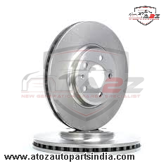 Front Brake Disc Set 8K0615301A 4GD615301 L8KD615301A Compatible With AUDI A4 B8 8K2 | A4 / S4 & Q5 8RB