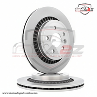 Rear Brake Disc Set 31277357 31381987 31410569 31471033 Compatible With VOLVO XC60 I SUV (156) & XC60 I VAN (156)