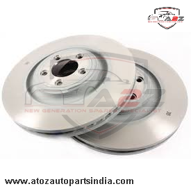 Front Brake Disc Set C2C25337 C2D61074 T2R5939 Compatible With JAGUAR F-TYPE Convertible (X152) & F-TYPE Coupe (X152) & XF I (X250) & XJ (X351)