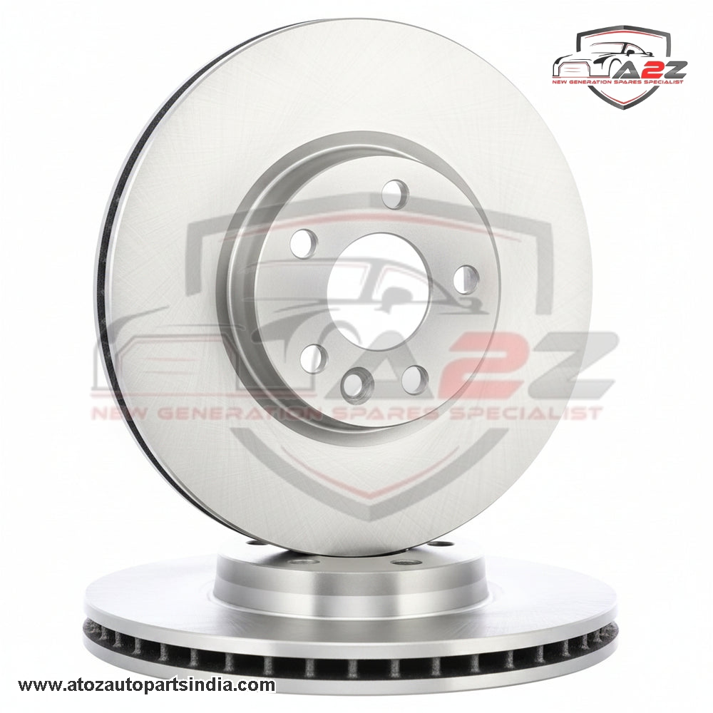 Front Brake Disc Set LR007055 LR000571 LR068925 Compatible With  LAND ROVER FREELANDER 2 (L359) | LR2 & RANGE ROVER EVOQUE (L538)
