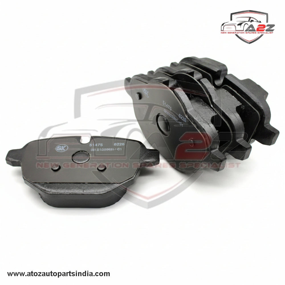 Rear Brake Pad 34216796741 2456101 P06064 Compatible With BMW 5 Series F10 G30  & X3 F25 & Z4 Roadster E89