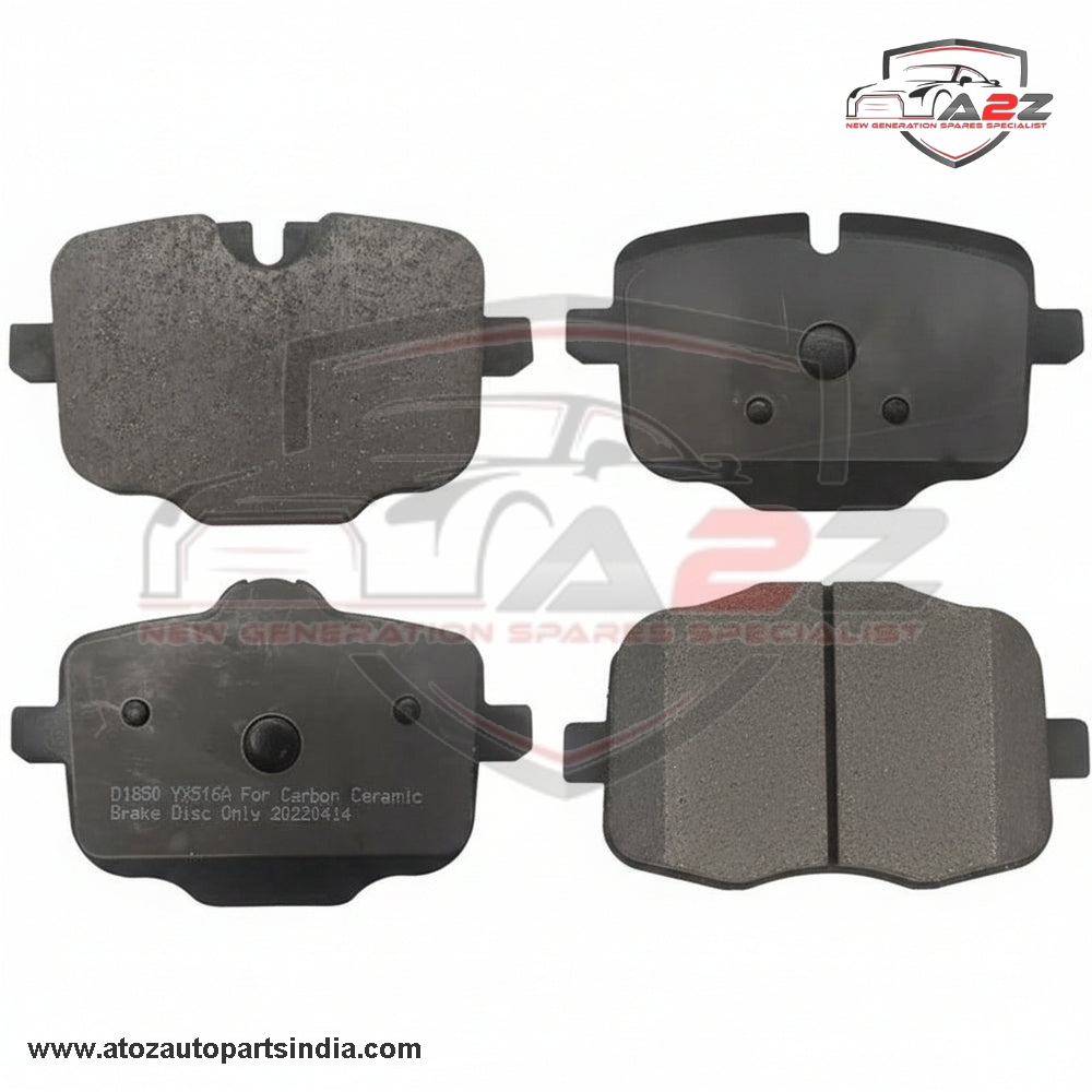 Rear Brake Pad 34216870552 2470401 P060101 Compatible With BMW 3 Series G20 G80 G28 & 5 Series G30 F90 & 6 Series Gran Turismo G32 & 7 Series G11 G12