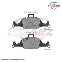 Front Brake Pad 34106883469 2590001  P060107  Compatible With BMW 3 Series G20 G80 G28 & 5 Series G30 F90 & 6 Series Gran Turismo G32 & 7 Series G11 G12 & X5 G05 F95