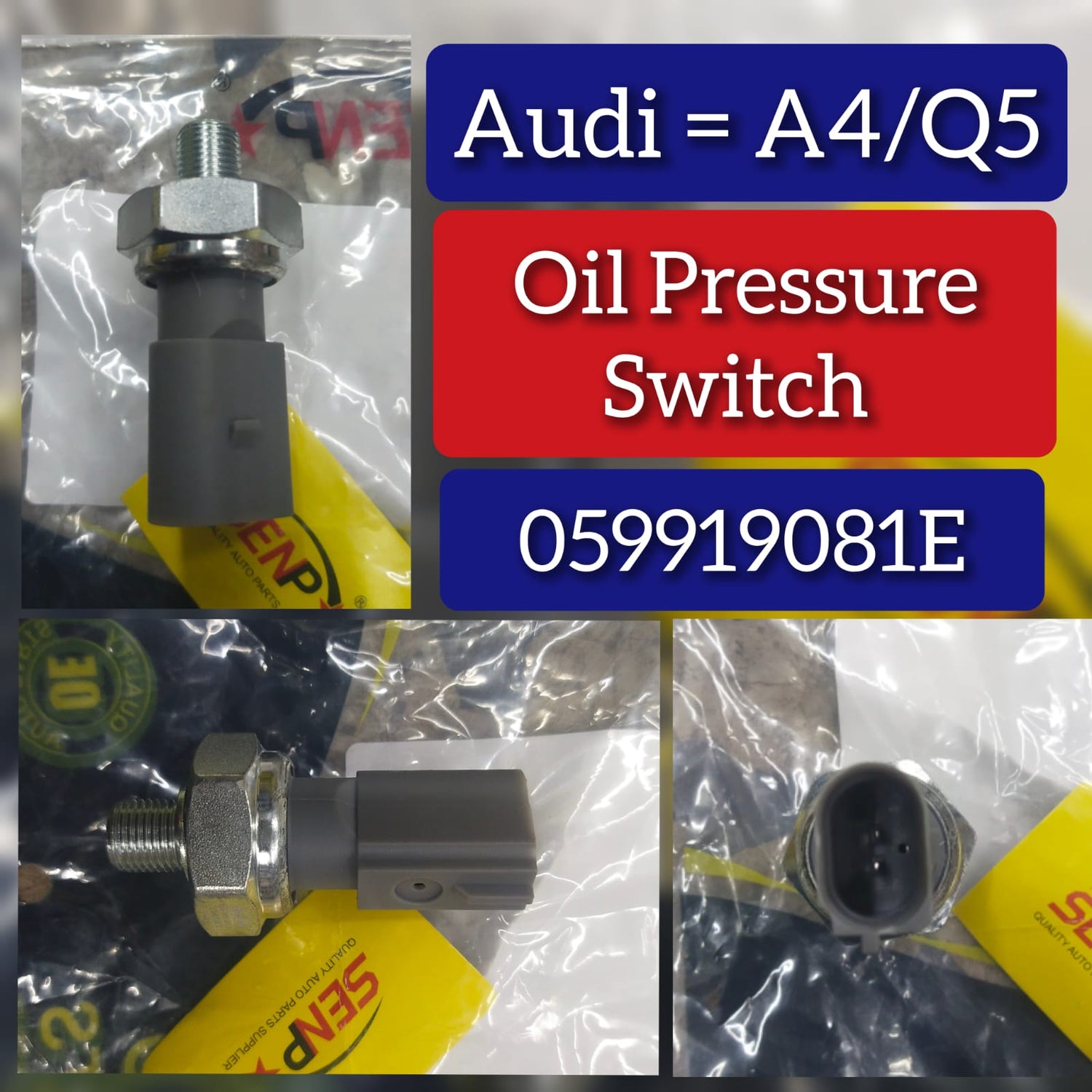 Oil Pressure Switch 059919081E Compatible With A4 Q5