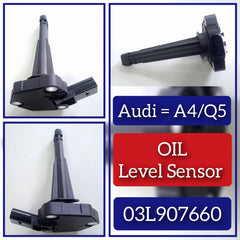 Oil Level Sensor 03L907660 Compatible With AUDI A4 B8 (8K2) | A4 / S4 & Q5 8RB