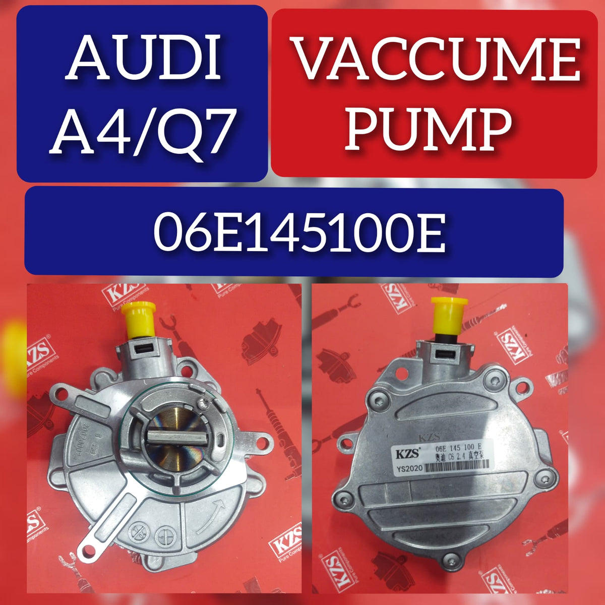 Brake Vaccume Pump 06E145100E Compatible With AUDI A4 Q7